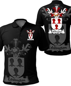 Ethlington Family Crest Polo Shirt - Golf Shirt