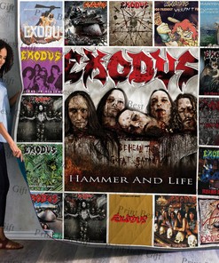 Exodus Album Cover Personalized Quilt Bedding Set - Ideal Gifts for Family