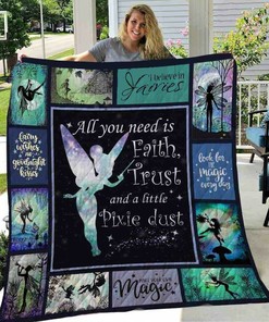 Fairy Quilt Bedding Set Bedroom Decor, Gifts for Family