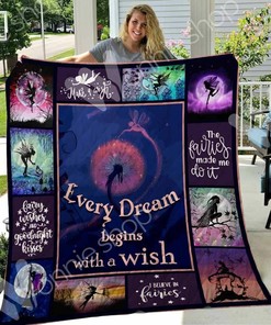 Fairy Quilt Blanket Bedding Set - Great for Bedroom Decoration and Family Gifts