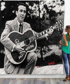 Famous Person Faron Young N 3D Customized Personalized Quilt Bedding Set Blanket