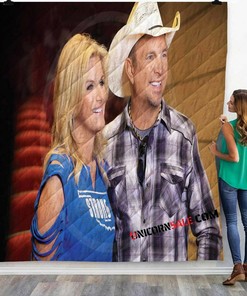 Famous Person Garth Brooks N 3D Customized Personalized Quilt Bedding Set Blanket