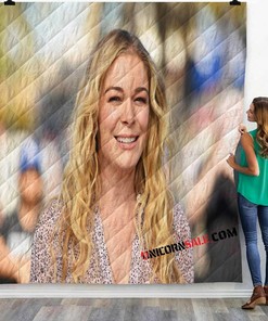 Famous Person Leann Rimes N 3D Customized Personalized Quilt Bedding Set Blanket