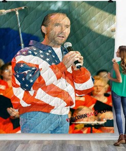 Famous Person Lee Greenwood 3D Customized Personalized Quilt Bedding Set Blanket