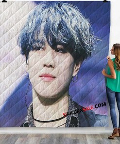 Famous Rapper Yugyeom V 3D Customized Personalized Quilt Bedding Set Blanket