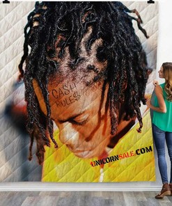 Famous Rapper Yung Bans V 3D Customized Personalized Quilt Bedding Set Blanket