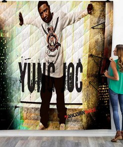 Famous Rapper Yung Joc N 3D Customized Personalized Quilt Bedding Set Blanket