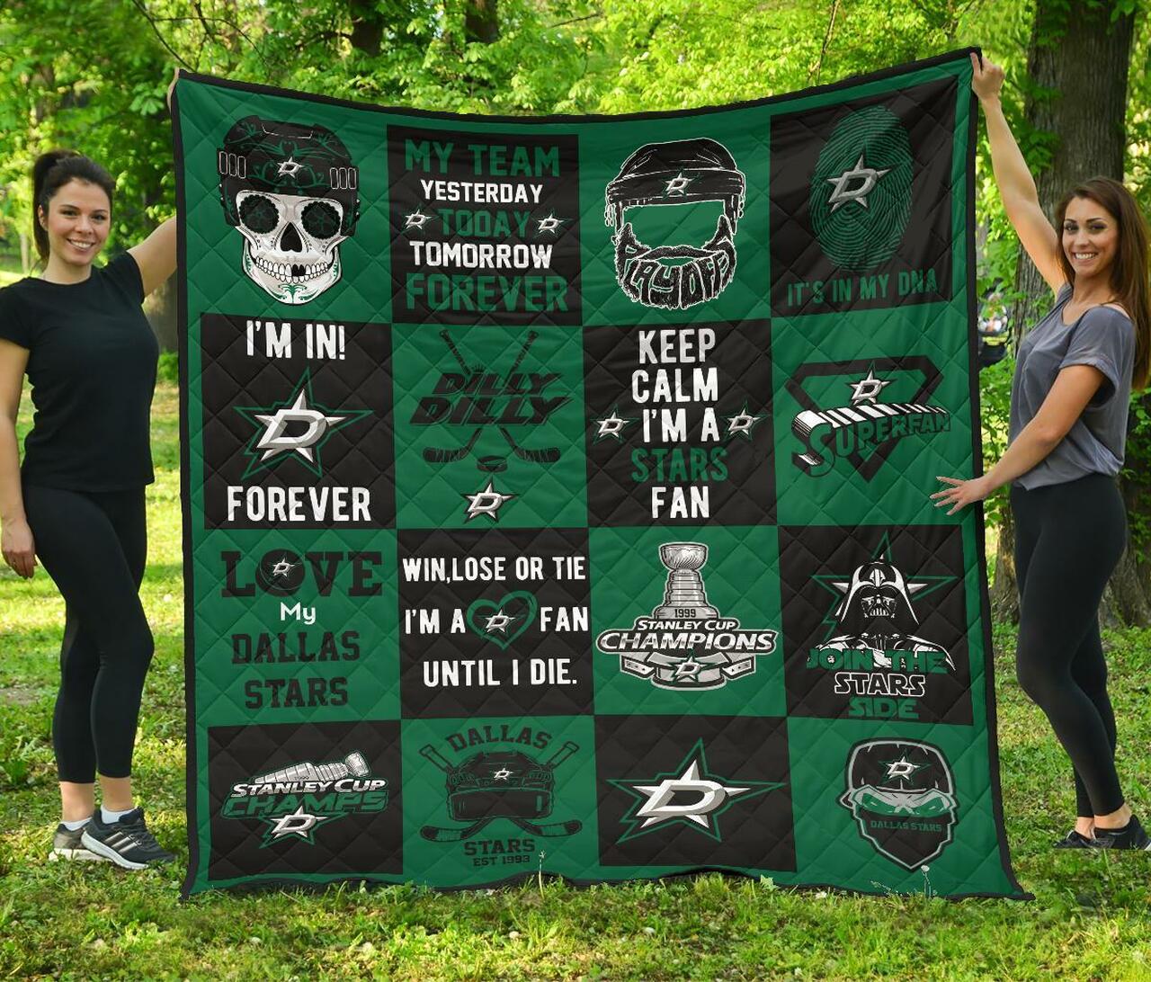 Fan Dallas Stars Amazing Gift Idea Quilt Blanket Bedding Set Bedroom Decor and Gifts for Family