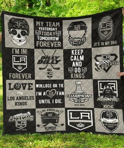 Fan Los Angeles Kings Amazing Gift Idea Quilt Bedding Set Bedroom Decor, Gifts for Family