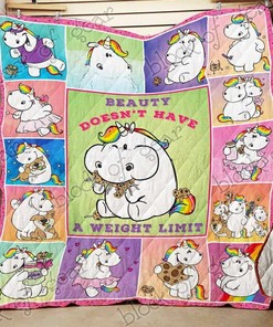 Fantastical Fat Unicorn Quilt Bedding Set for Magical Home Decor - Great Gifts for Family