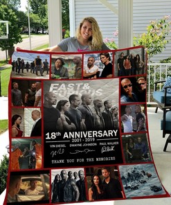 Fast And Furious 18Th Anniversary Quilt Bedding Set Blanket Bedroom Decor, Gifts for Family