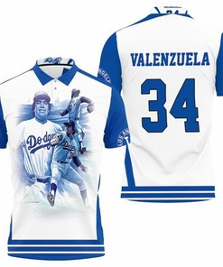 Fernando Valenzuela La Dodgers Polo Shirt