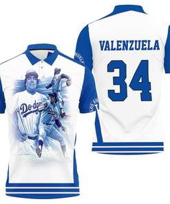 Fernando Valenzuela La Dodgers Polo Shirt Gift