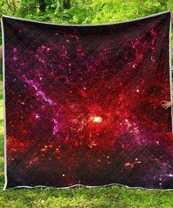 Fiery Nebula Universe Galaxy Space Quilt Bedding Set Bevrwg Bedroom Decor, Gifts for Family