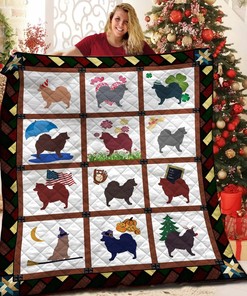 Finest Finnish Lapphund Quilt Bedding Set for Dog Lovers - Gifts for Family