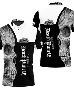 Five Finger Death Heavy Rock Band Skull For Fan 3D Polo Shirt Gift