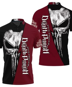 Five Fingers Death Skull For Lovers 3D Polo Shirt Gift