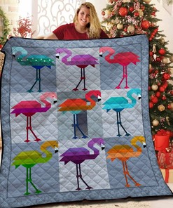 Flamingo Quilt Bedding Set for Bedroom Decor, Ideal for Home Decoration and Picnic