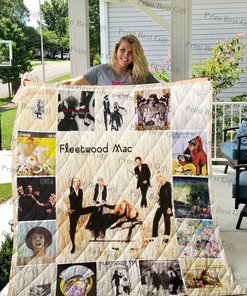 Fleetwood Mac Albums Cover Poster Quilt Bedding Set - Perfect for Home Decoration and Family Gifts