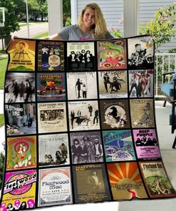 Fleetwood Mac Fans' Delight - Personalized Quilt Bedding Set