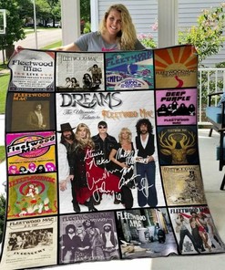 Fleetwood Mac Lovers Personalized Quilt Bedding Set - Ideal Gift