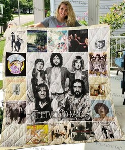Fleetwood Mac Quilt Bedding Set Blanket Limited Quilt Bedding Set Blanket