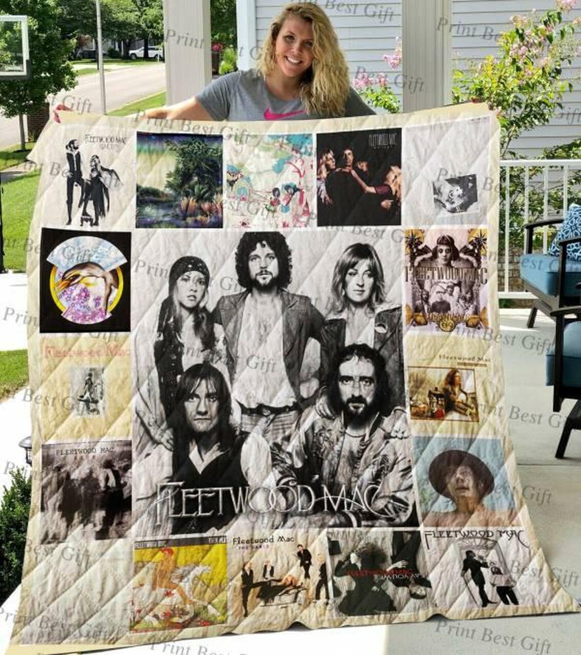 Fleetwood Mac Quilt Bedding Set Blanket Limited Quilt Bedding Set Blanket