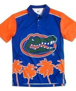Florida Gators Ncaa Thematic Polyester Polo Shirt 3D All Over Print Shirt3859 Hoodie Zipper
