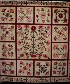 Flower Garden Lovers Personalized Quilt Bedding Set - Ideal Gift