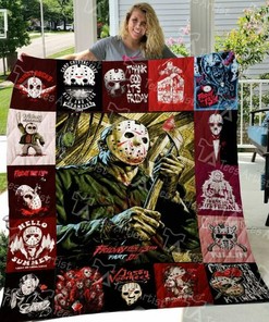 Friday the 13th Personalized Quilt Bedding Set, Great for Bedroom Decor and Family Gifts