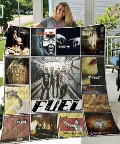 Fuel Quilt Blanket Bedding Set with Customizable Name, Perfect for Home Decoration and Family Gifts