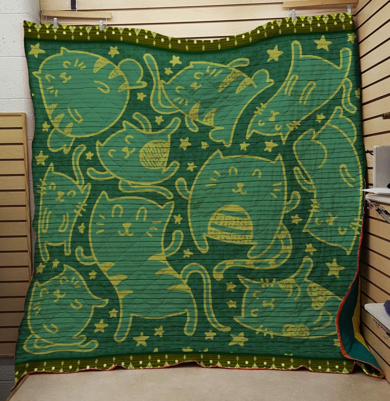Funny Cat Quilt and Bed Set - Suitable for Home Decoration and Family Gifts