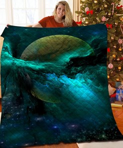 Galaxy Quilt Bedding Set Bedroom Decor, Gifts for Family