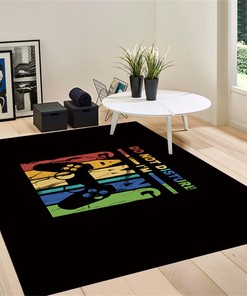 Game Room Themed Area Rugs - Non Skid Playroom Crystal Polyester Sofa Floor Chair Living Room Mat