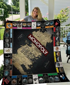 Game of Thrones Personalized Fabric Quilt Bedding Set for Bedroom Decor and Family Gifts