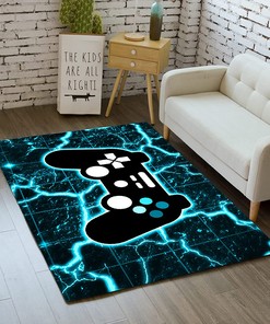Gamer Rugs for Boys Bedroom - Cool Gaming Mat Home Playroom Decor