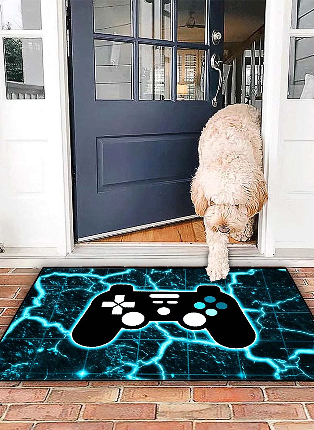 Gamer Rugs for Boys Bedroom - Cool Gaming Mat Home Playroom Decor - Image 3