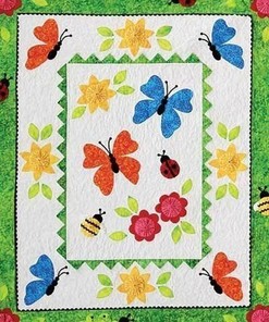 Garden Frolic Quilt Bedding Set for Bedroom Decor and Family Gifts