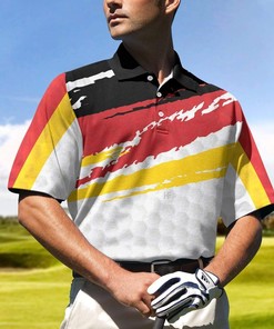 Germany Flag Golf Polo Shirt