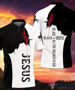 Gift For Christian We Are All The Children Of Jesus Polo Shirt Nhd