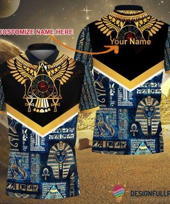 Gift For Egyptian Ancient Egyptian Symbol Personalized Polo Shirt Nhd Egyptian God