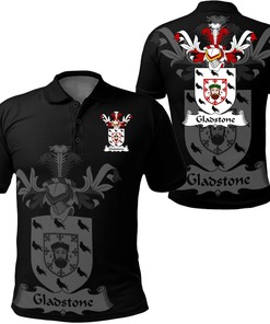 Gladstone Family Crest Polo Shirt - Golf Shirt