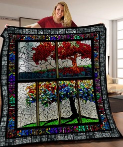 Glass Quilt Bedding Set Bedroom Decor, Gifts for Family