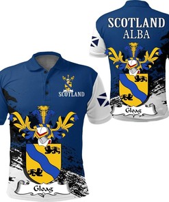 Gloag Scottish Family Crest Scotland Special Polo Shirt - Golf Shirt