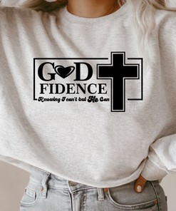Godfidence Christian Bible Verse T-Shirt
