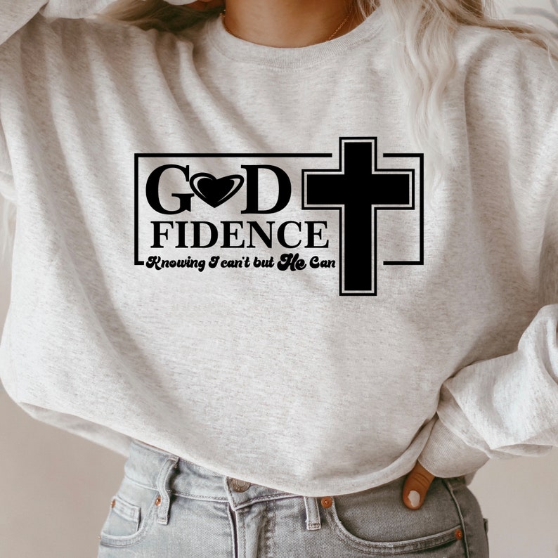 Godfidence Christian Bible Verse T-Shirt