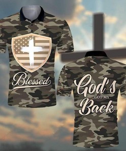 God's Got My Back Polo Shirt