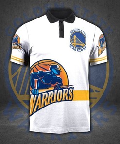 Golden State Warriors 3D Polo Shirt