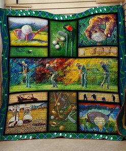 Golf 1 Quilt Bedding Set Bedroom Decor, Gifts for Family