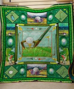 Golf 2 Quilt Bedding Set Bedroom Decor, Gifts for Family